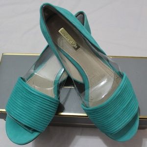 LOUISE ET CIE COMINO ACAPULCO GREEN FRESHE  FLATS